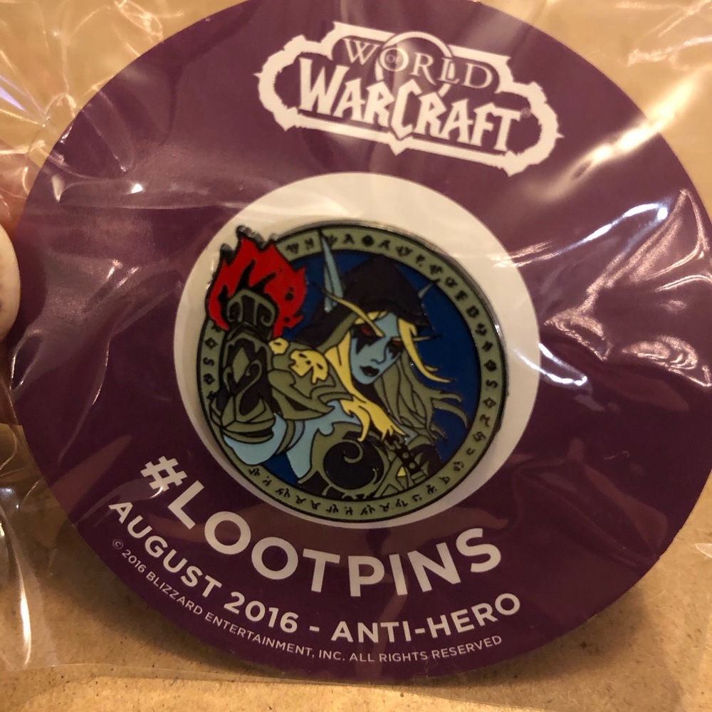 World of Warcraft Pin New Never Opened Enamel Pin Loot Crate Exclusive